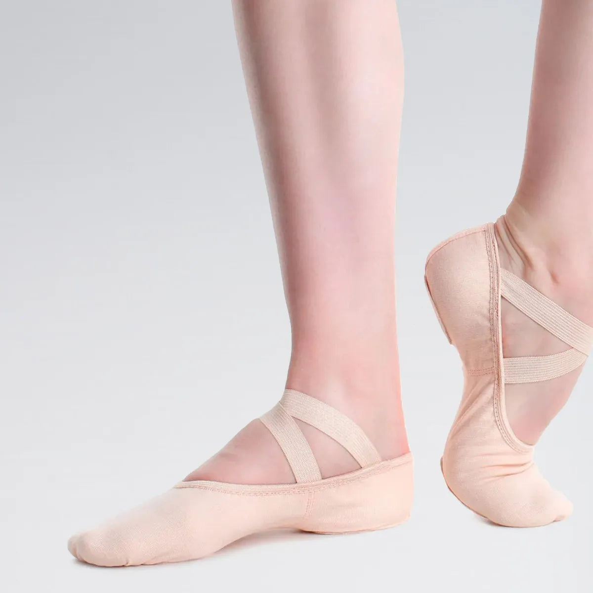 So Danca Canvas Stretch Split Sole Ballet Shoe