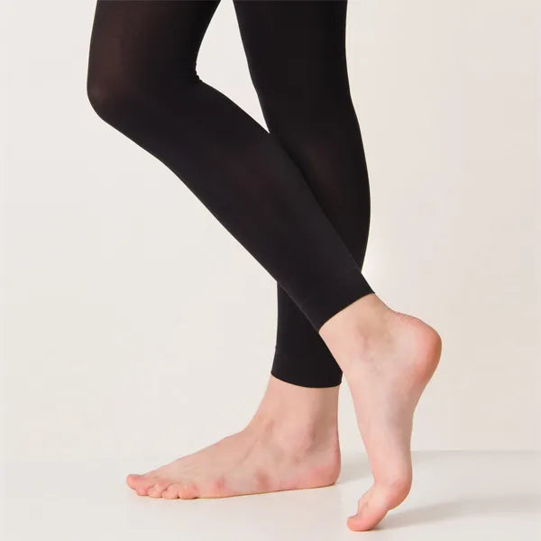 Silky Footless Black or Tan Ballet Tights