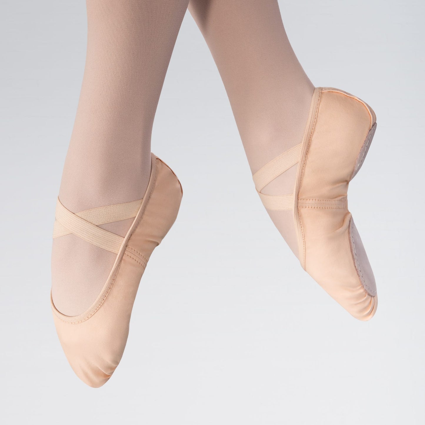 1st Position Split Sole Canvas 2 Way Stretch Ballet Shoe