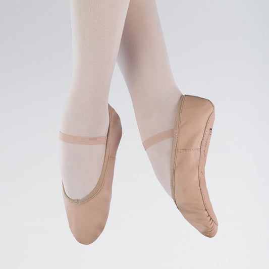 1st Position Leather Ballet Shoes Pink