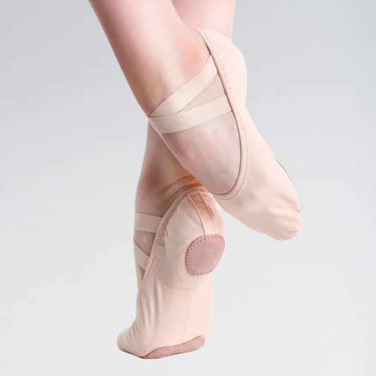 So Danca Canvas Stretch Split Sole Ballet Shoe