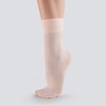 Silky Super Soft Ballet Sock Pink