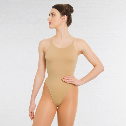 Silky Seamless Low Back Camisole Nude