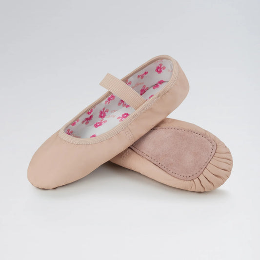 So Danca Leather Stretch Full Sole Ballet Shoe